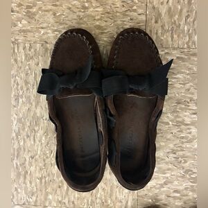 PATRICIA GREEN Suede Loafer Flats